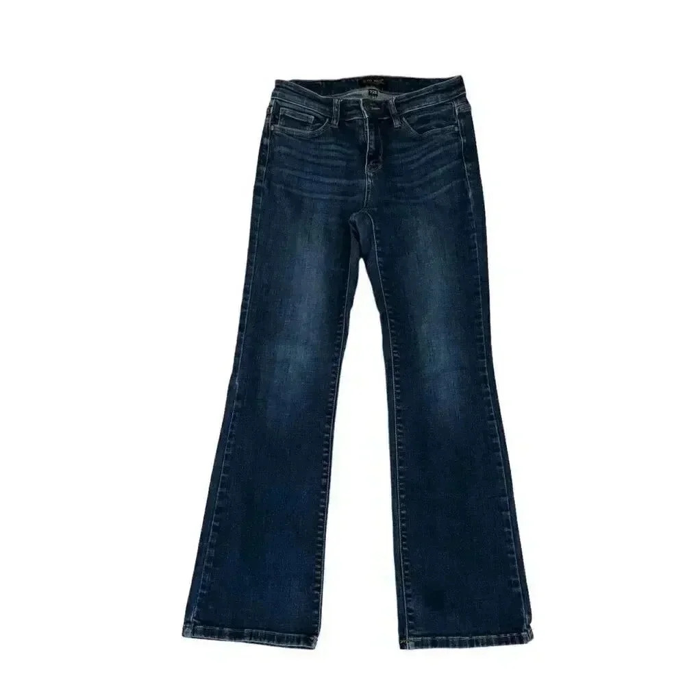 Judy Blue Mid-Rise Vintage Dark Wash  Bootcut SZ 7/28